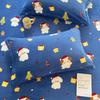 Thick Warm Milk Velvet Fitted Sheet, Cartoon-Printed Fleece Mattress Cover, 360-Degree Wrap, xiaogouchayuan, 120 x 200 x 25 cm, 1 Count view 4