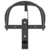 Homgoday Black Wall-Mounted Iron Bridle Hanger view 4
