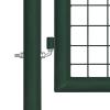 Homgoday Steel Garden Gate 100 x 75 cm, Green view 3