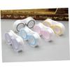 15-Pack Double Contact Lens Cases, Transparent PP Storage view 3