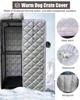 Dog Crate Cover for Indoor and Outdoor Use with Roll-Up Door and Window, Breathable Privacy Cover, Insulating and Light-Blocking view 2