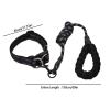 Reflective Dog Collar - Durable Adjustable Collar with Leash view 4