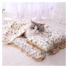 Pengchang Ses Cat Bed with Cushion, 3-Piece Princess Nest, M 60 x 40 cm view 2