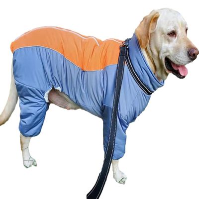 Dog Winter Coat, Waterproof Fleece Jacket with Zipper, Windproof Warm Full-Body Coat for Dogs and Puppies, B,22