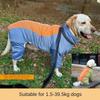 Dog Winter Coat, Waterproof Fleece Jacket with Zipper, Windproof Warm Full-Body Coat for Dogs and Puppies, B,22 view 2