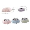 Light Green Non-Slip Stainless Steel Pet Bowl view 2