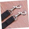 Adjustable Double Dog Leash for Two Dogs, Nylon, Black view 3