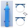 HWDNQGH Oxygen Cylinder Holder, Wall-Mounted Gas Tank Rack view 1