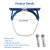 HWDNQGH Oxygen Cylinder Holder, Wall-Mounted Gas Tank Rack view 2