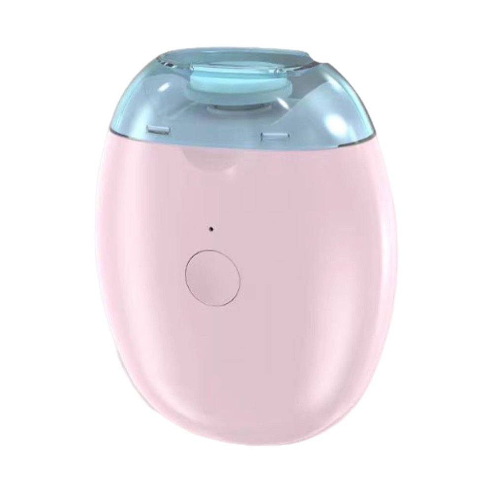 YIUPEDRFG Electric Nail Clipper, 3 Speeds, LED Light, Pink