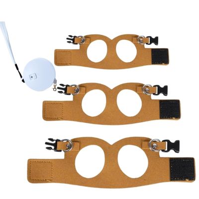Adjustable Escape-Resistant Lizard Harness Set with Leash, 3-Pack