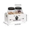 Dog Treat Container, Airtight BPA-Free Dog Food Storage Container view 2