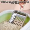 Durable Cat Litter Scoop with Long Handle view 2
