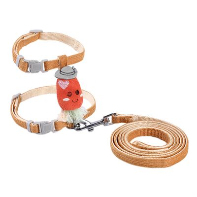 Happyyami Kitten Outdoor Leash with Adjustable Harness