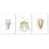 Champracer 3-Piece Kids' Room Poster Set, Boho Wall Decor, Unframed, 21 × 30 cm view 2