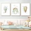 Champracer 3-Piece Kids' Room Poster Set, Boho Wall Decor, Unframed, 21 × 30 cm view 3