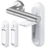 Shackcom 2-Pack Childproof Door Lever Locks, Self-Adhesive view 1