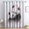 Panda Blackout Curtains for Kids, 2-Piece Set, 225 x 140 cm view 1
