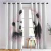 Panda Blackout Curtains for Kids, 2-Piece Set, 225 x 140 cm view 3