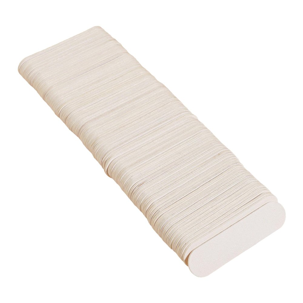 Double-Sided Wooden Nail Files, 50 Pieces