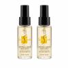 SETA PACK Hair Oil, Flaxseed Oil, Liquid Crystals for Hair, Restorative with Omega-3, Almond and Apricot Oil for Damaged, Dry and Frizzy Hair (2-Pack) view 1