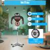 MEHOOSPVN 1400W Salon Hair Dryer Hood with Stand, Adjustable Height 49.21–63.39 in, 40–75°C, 60-Minute Timer view 2