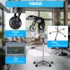 MEHOOSPVN 1400W Salon Hair Dryer Hood with Stand, Adjustable Height 49.21–63.39 in, 40–75°C, 60-Minute Timer view 3
