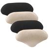COLLBATH 2 Pairs Self-Adhesive Heel Cushions, Breathable Heel Inserts for Women's High Heels, Abrasion-Resistant Shoe Pads view 1