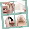 COLLBATH 2 Pairs Self-Adhesive Heel Cushions, Breathable Heel Inserts for Women's High Heels, Abrasion-Resistant Shoe Pads view 3
