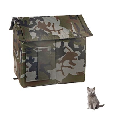 YPDOPORA Outdoor Cat House for Stray Cats, Weatherproof, Scratch-Resistant, XL