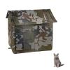 YPDOPORA Outdoor Cat House for Stray Cats, Weatherproof, Scratch-Resistant, XL view 1