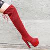 Women's 17 cm Fashion Boots, Over-the-Knee Nightclub and Pole Dance Boots, Plus-Size view 3