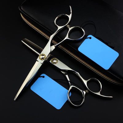 SBCGFY 6-Inch Hair Cutting Scissors, Professional Hair Shears with 440C Steel Bearing, Haircut and Thinning Shears Set