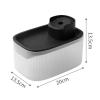 Milageto Cat Water Fountain, Quiet, Easy-Clean, Black view 3