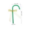 Toyvian Christmas Bow Cane for Cosplay and Costume Decor view 2