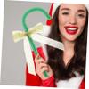 Toyvian Christmas Bow Cane for Cosplay and Costume Decor view 4
