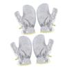 Steel Wool Kitchen Gloves, 2 Pairs, PVC, Glove-Shaped view 1
