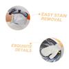 Steel Wool Kitchen Gloves, 2 Pairs, PVC, Glove-Shaped view 3