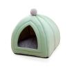 PETCUTE Cat Cave Bed for Large Cats, Foldable Indoor Cat House with Removable Mat view 1