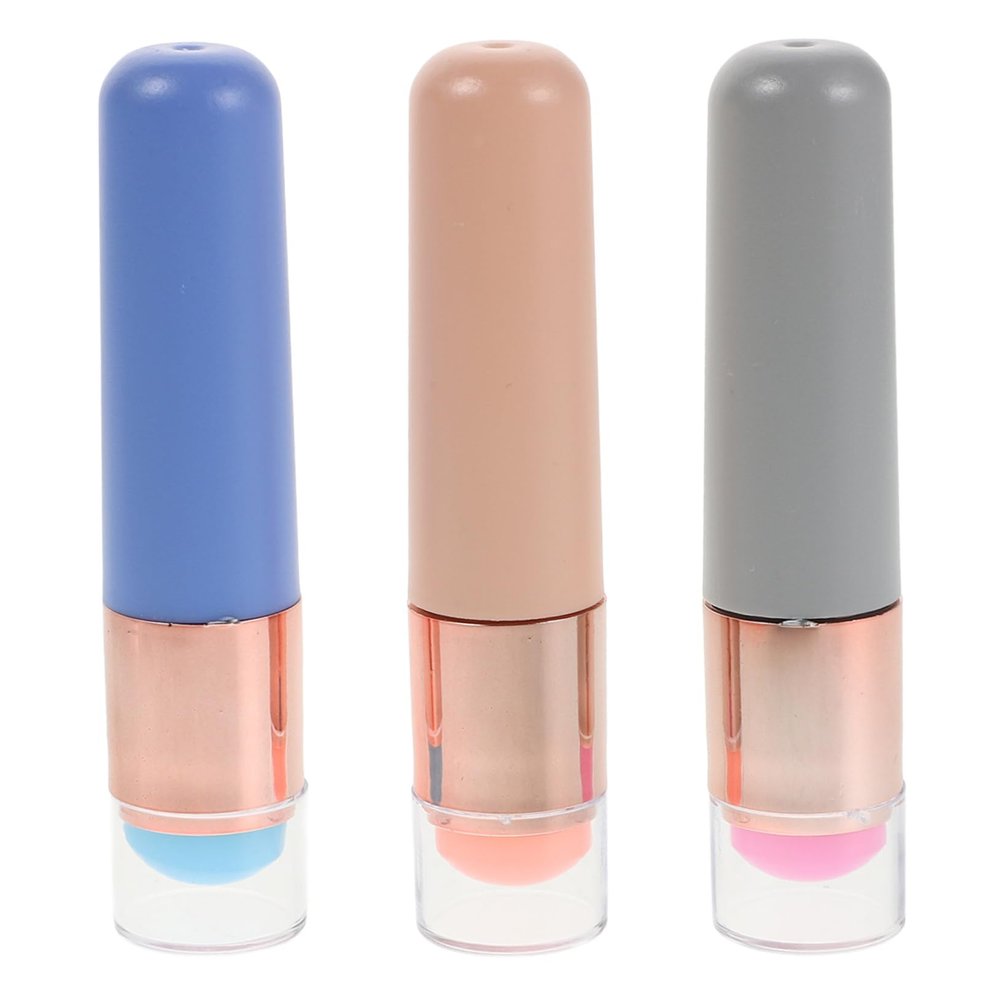 FOMIYES 3-Piece Silicone Nail Applicators with Covers