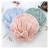 Microfiber Hair Towel with Bow, Blue view 2