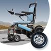Wheelchair Front Wheels, 1 Pair, 8 x 2 in (200 x 50 mm), Solid Rubber Tires view 3