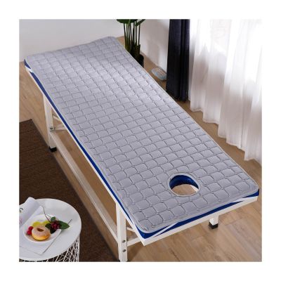 Mswborml A,S 75 x 190 cm Soft Non-Slip Lash Bed Topper with Round or Square Headrest