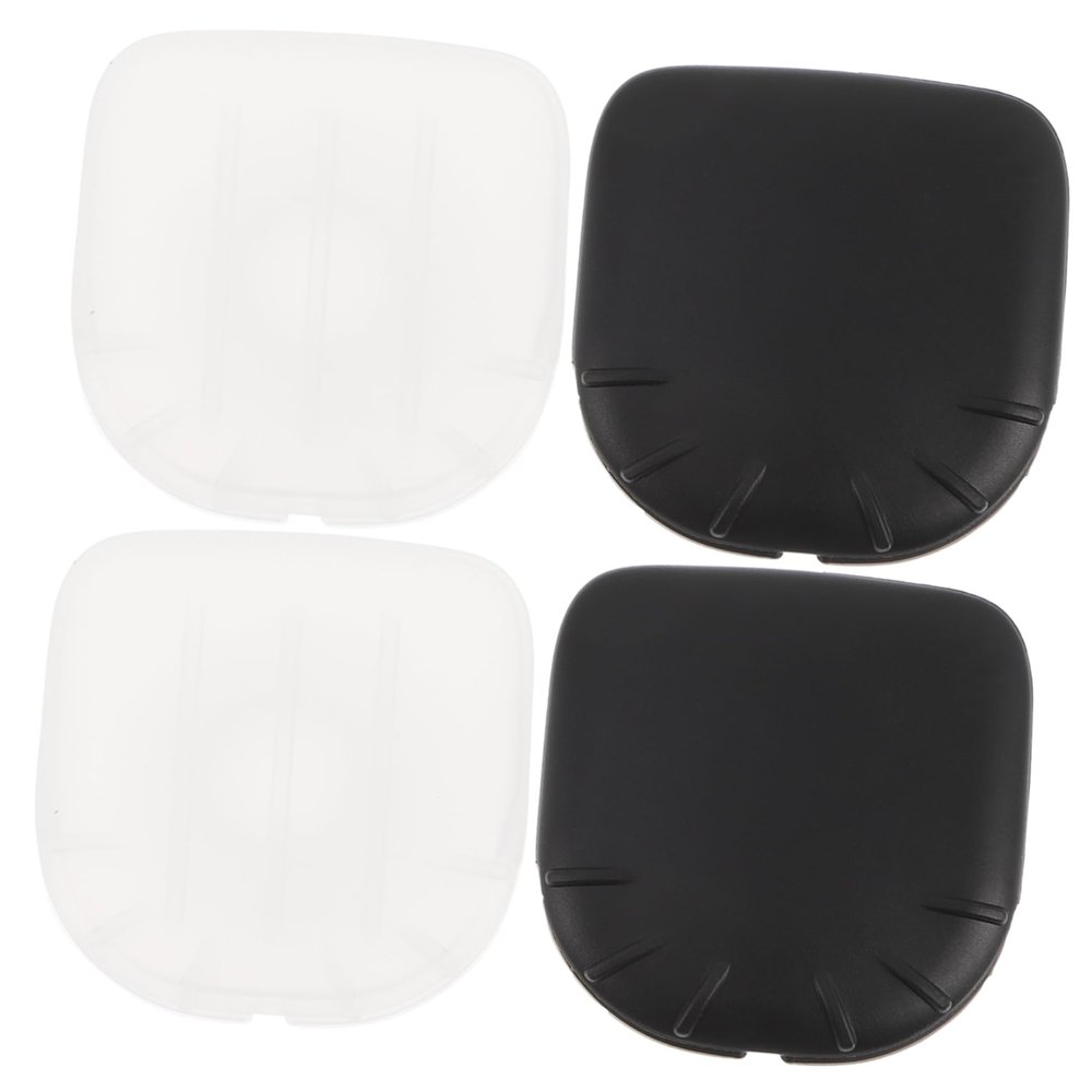 Cabilock 4-Piece Silicone Brush Covers for Face Mask Brushes