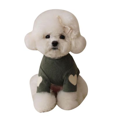 ZAYIUKI Dog Heart Sweatshirt