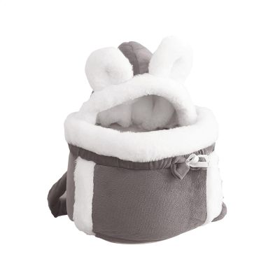 Cat Carrier, Cute Travel Bag for Cats with Double Pockets