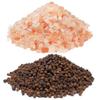 Krautschmaus Salt & Pepper for Mills, 400 g Each – Pink Coarse Himalayan Salt & Black Peppercorns view 2