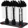 Glass Cleaner with 3 Brush Heads, Suction Cups, 19 cm view 1