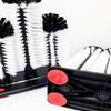Glass Cleaner with 3 Brush Heads, Suction Cups, 19 cm view 3