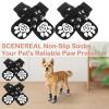 Adjustable Winter Dog Boots for Outdoor Use view 2